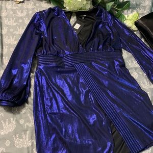 Fashion Nova Mini Dress with slit